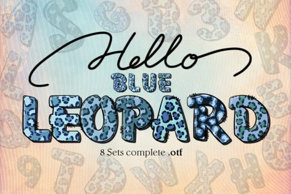 Blue Leopard: A Wild New Voice in Modern Typography