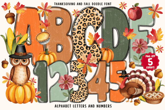 Celebrate the Season with Thanksgiving and Fall Doodle