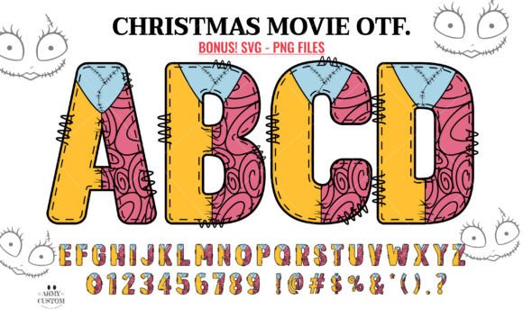 Christmas Movie Sally: A Whimsical Holiday Typeface