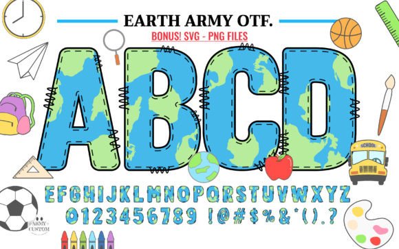 Earth Army: Bold Typography for Lasting Impact
