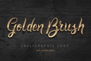 Golden Brush: Crafting Authentic Handmade Calligraphy