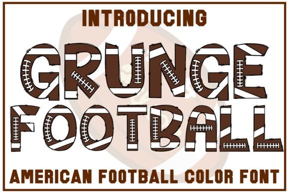 Grunge Football: The Unapologetic Font for Bold Designs