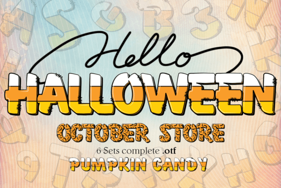 Halloween Pumpkin Candy Font: A Designer's Guide to Festive Charm