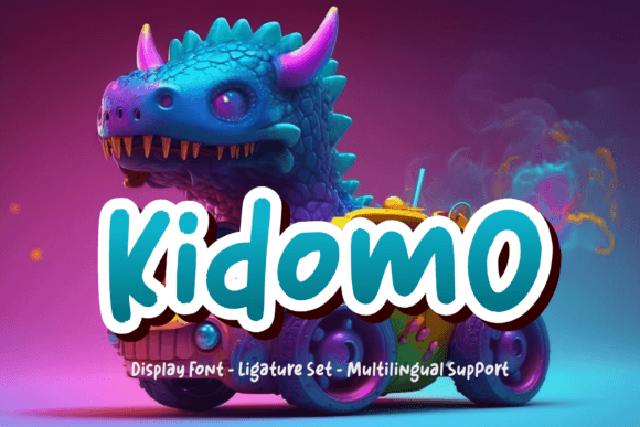 Kidomo: The Playful Display Font for Creative Brands