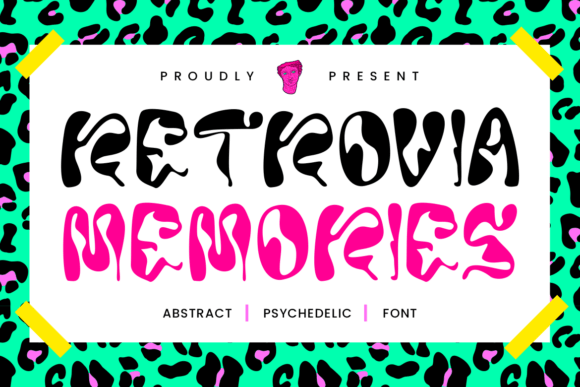Retrovia Memories: Embrace the Nostalgic Chaos of Psychedelic Design