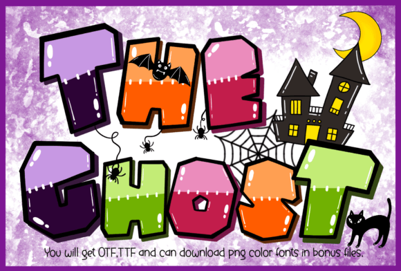 The Ghost Font: A Playfully Spooky Typeface for Halloween Projects