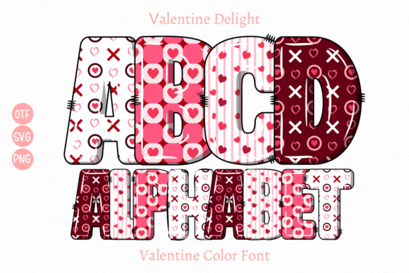 Valentine Delight: A Font That Radiates Vibrancy and Charm